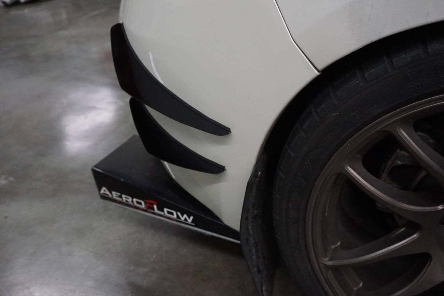 2011-2014 Wrx/Sti Rear Bumper Canards V1 (Hatchback Only)
