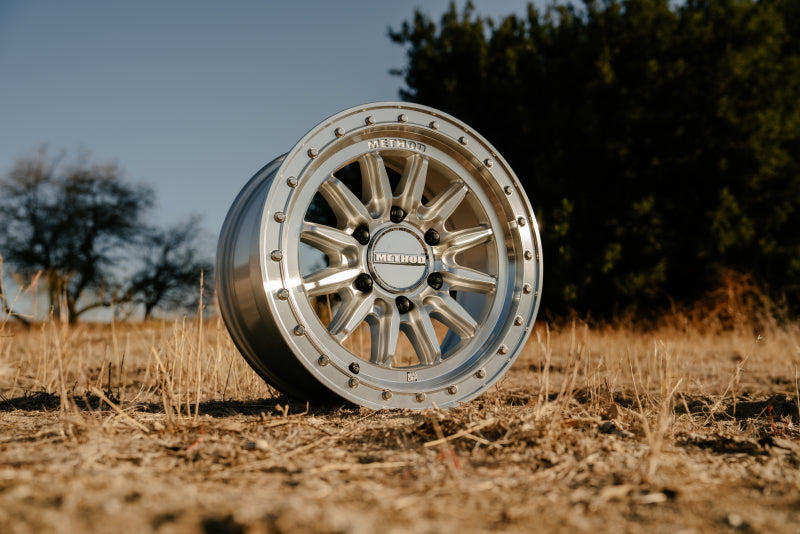 Method MR711 HD Bead Grip 20X9 +12mm Offset 8X170 125mm CB Machined - Clear Coat Wheel