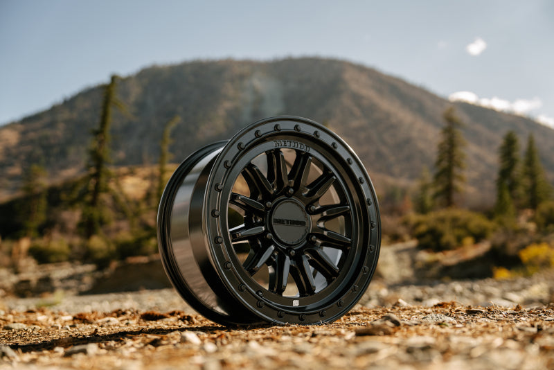 Method MR711 HD Bead Grip 18X9 0mm Offset 6X5.5 106.25mm CB Matte Black Wheel