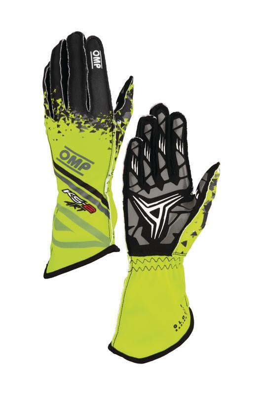 OMP KS-2 ART my2025 KART GLOVES ORANGE / BLACK SZ L