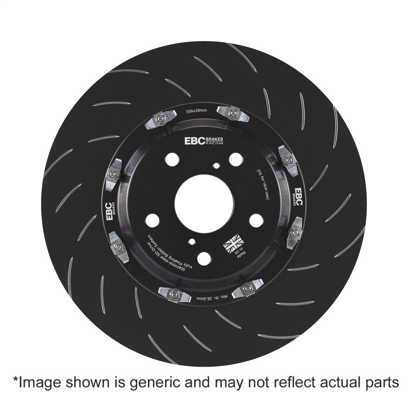 EBC Racing 12-17 BMW M135i / 16-21 BMW M240i (F20/F22) Replacement 2Pc Floating Front BBK Rotor