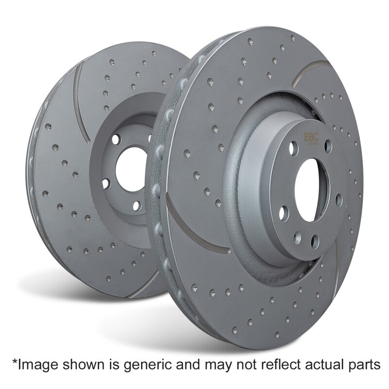 EBC 2015+ Chevrolet Colorado 2.5L GD Sport Rear Rotors