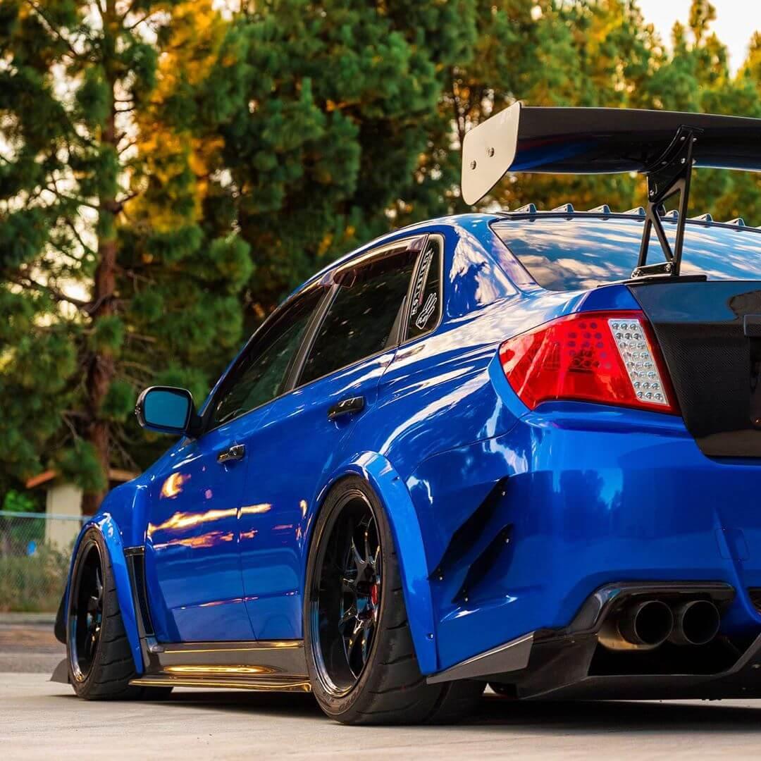 2011-2014 Wrx/Sti Rear Bumper Canards (Sedan Only) V1