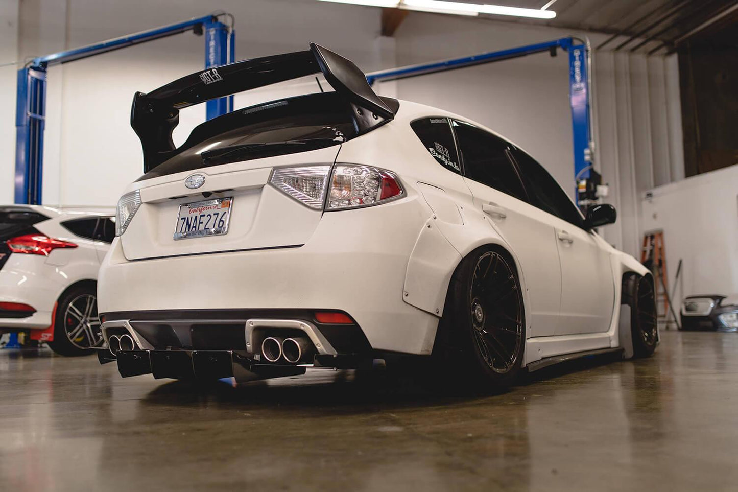 2011 - 2014 Subaru Wrx/Sti Rear Diffuser V2 (Hatchback Models Only)