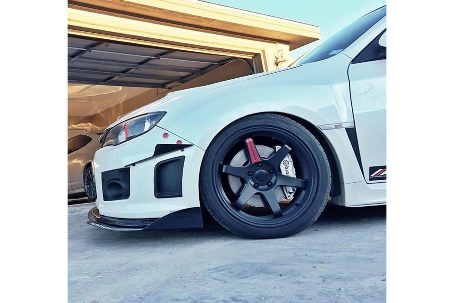 2008-2014 Subaru Wrx/Sti  Front Splitter V2