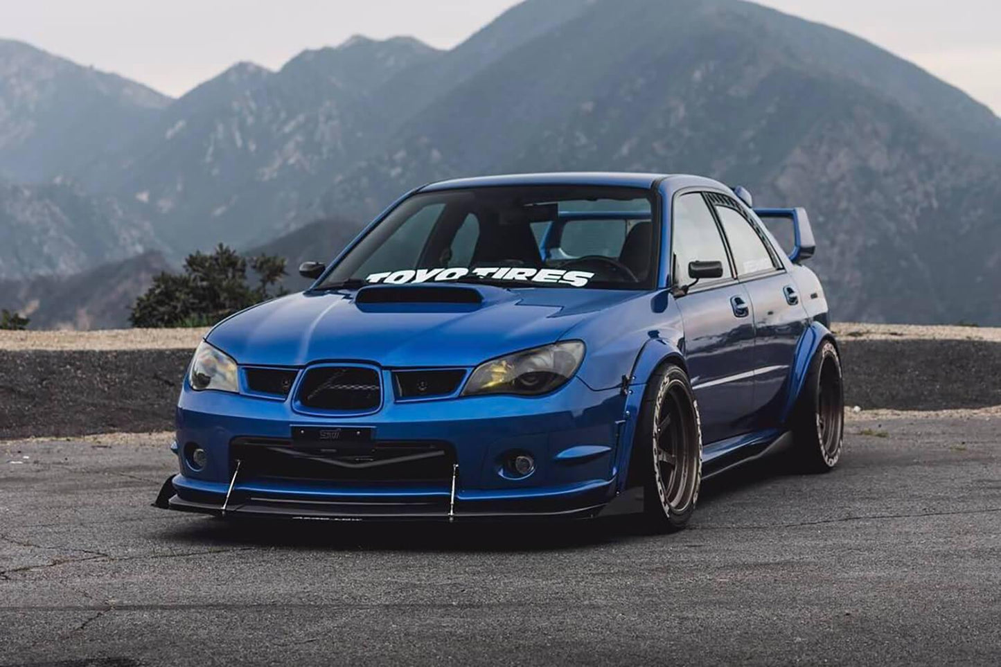 2006 - 2007 Subaru WRX/STI Front Splitter V2