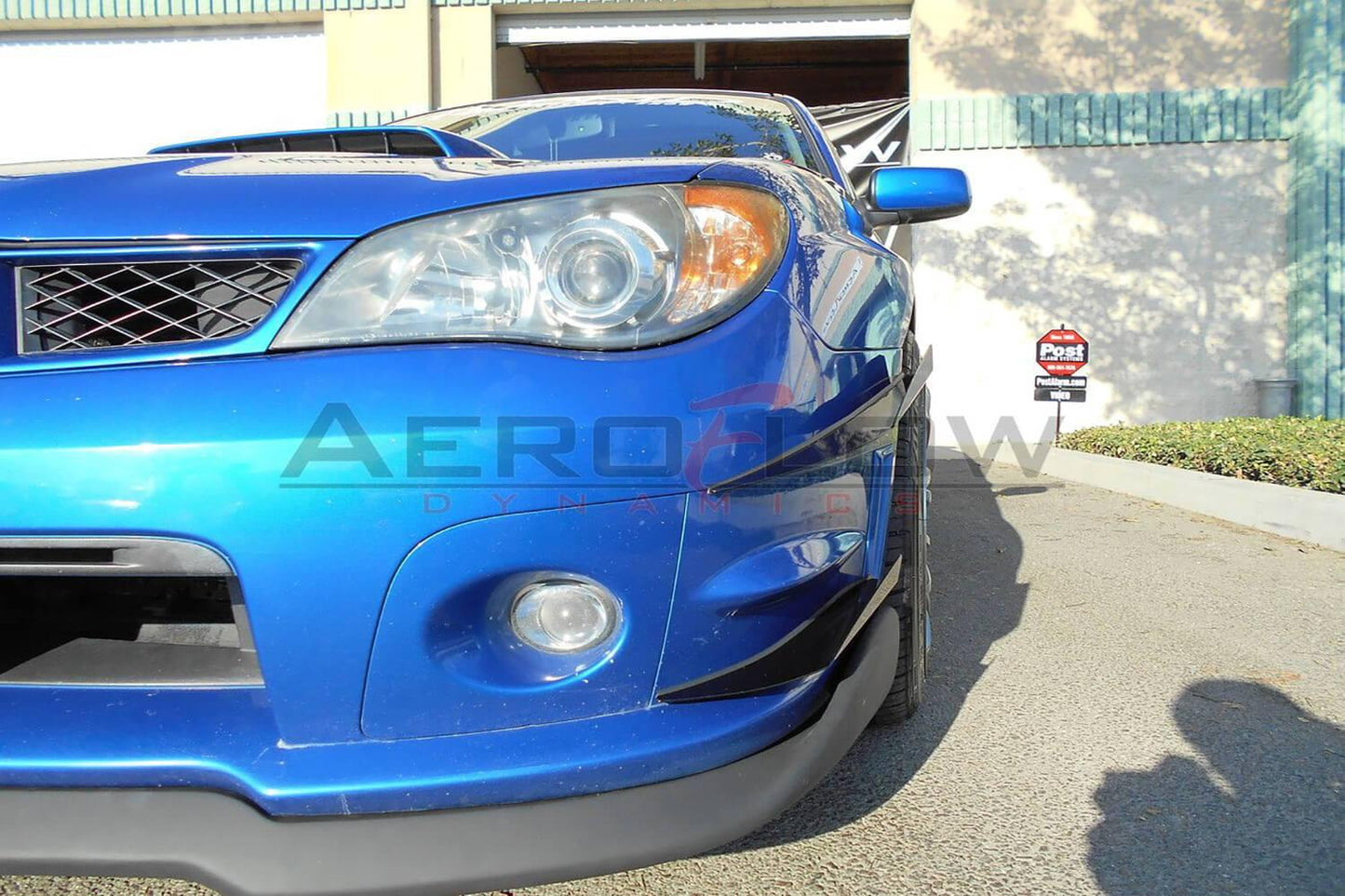 2006-2007 Subaru Wrx/Sti Front Bumper Canards V2