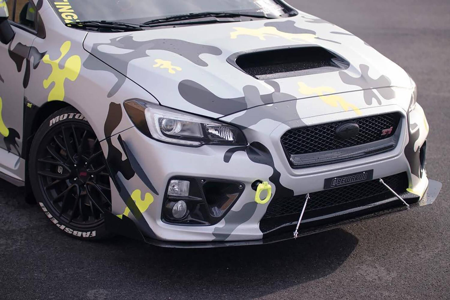 2015-2021 Subaru  Wrx/Sti Canards V2