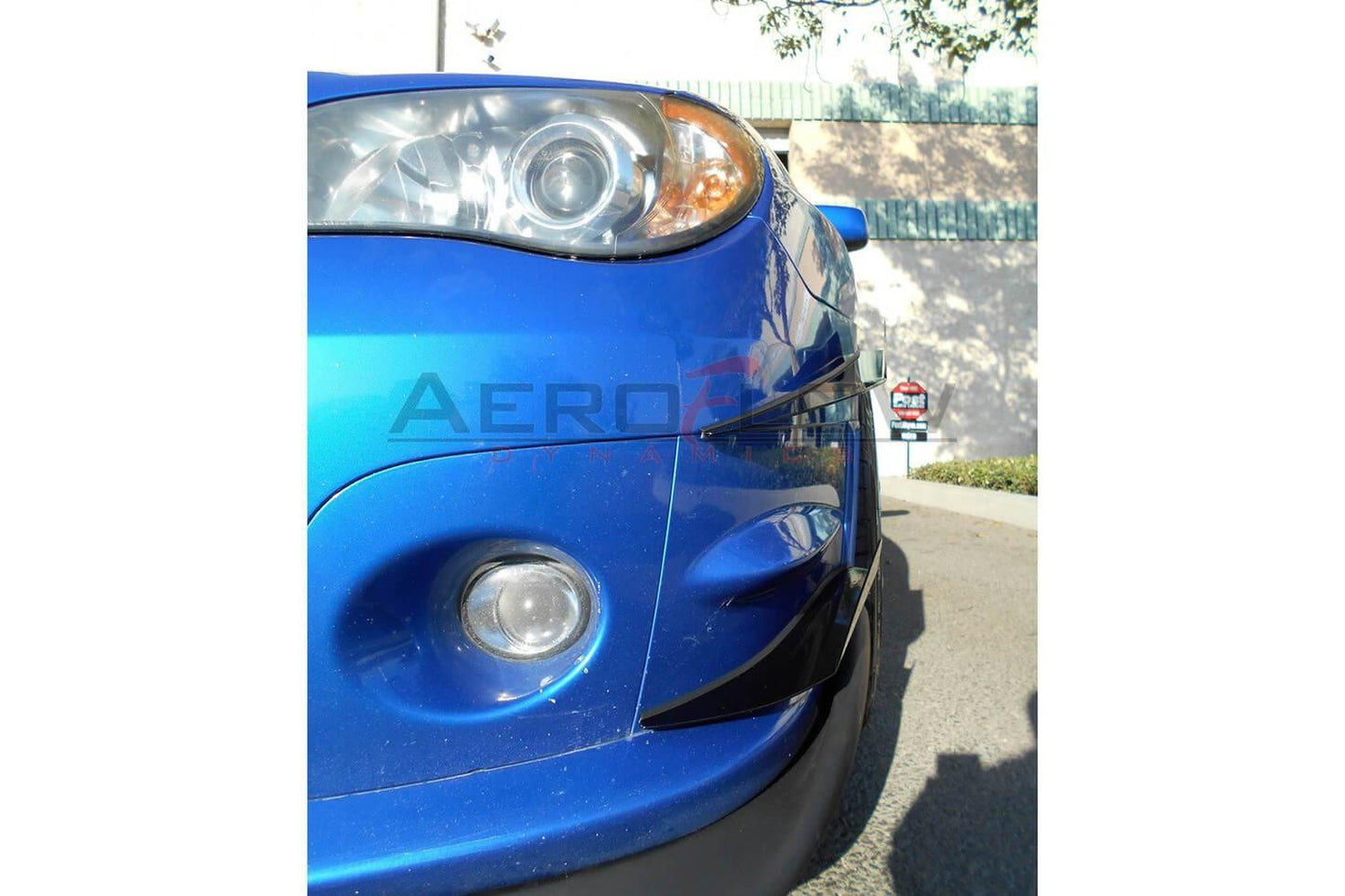 2006-2007 Subaru Wrx/Sti Front Bumper Canards V2