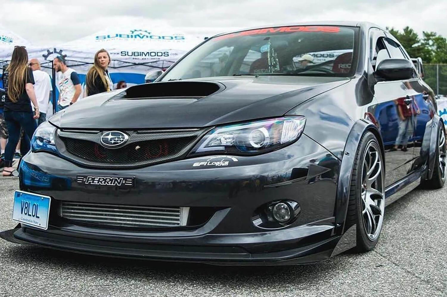 2008-2014 Subaru Wrx/Sti  Front Splitter V2