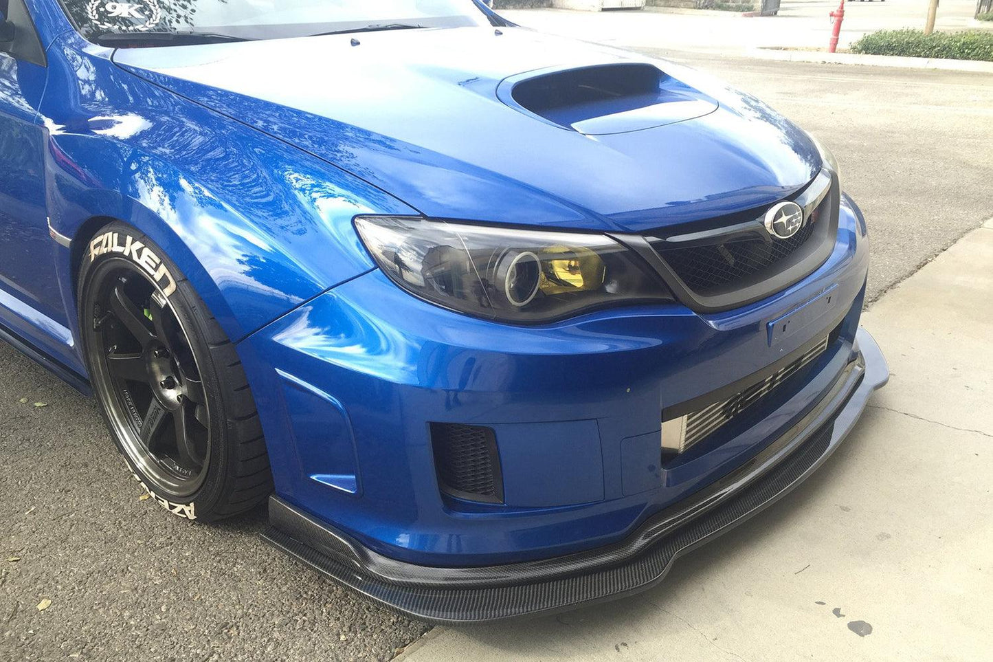 2008-2014 Subaru Wrx/Sti Carbon Fiber Front Splitter
