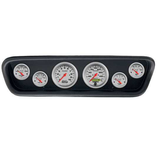Autometer Direct Fit 5 Piece Dash Kit 64-65 Ford Mustang (3 3/8in & 2 1/16in x 4) - Ultra-Lite