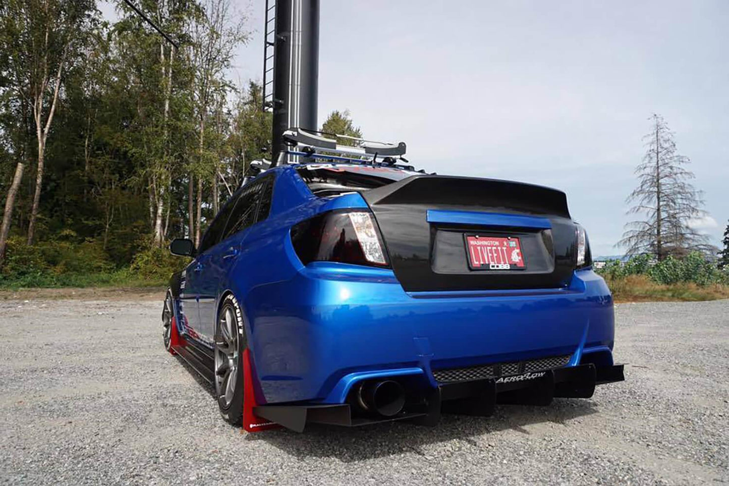 2011-2014 Subaru Wrx/Sti Rear Diffuser (Sedan) V1