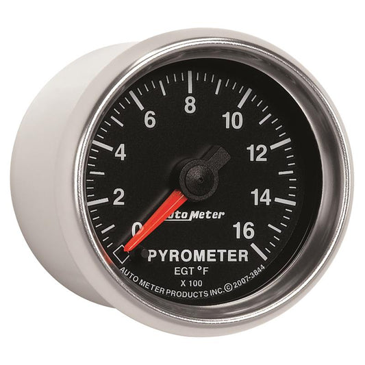 Autometer GS 0-1600 degree F Full Sweep Electronic Pyrometer Gauge