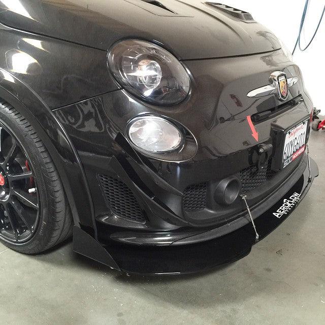 Fiat 500 Abarth Front Splitter V2
