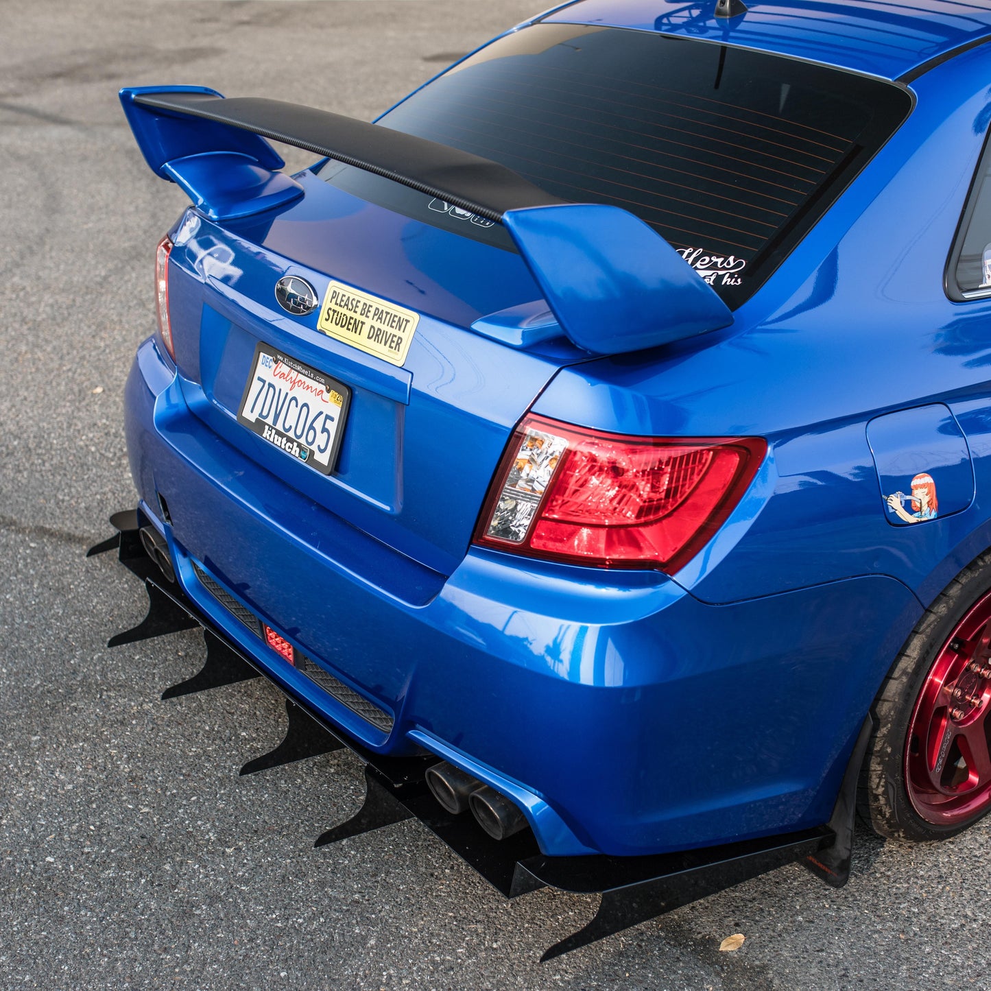 2011-2014 Subaru Wrx/Sti Rear Diffuser (Sedan) V5