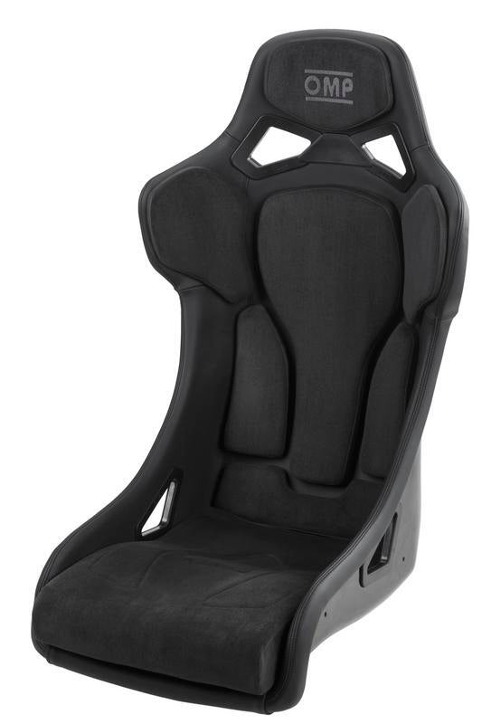 OMP RT Seat - Leather & Alcantara Black