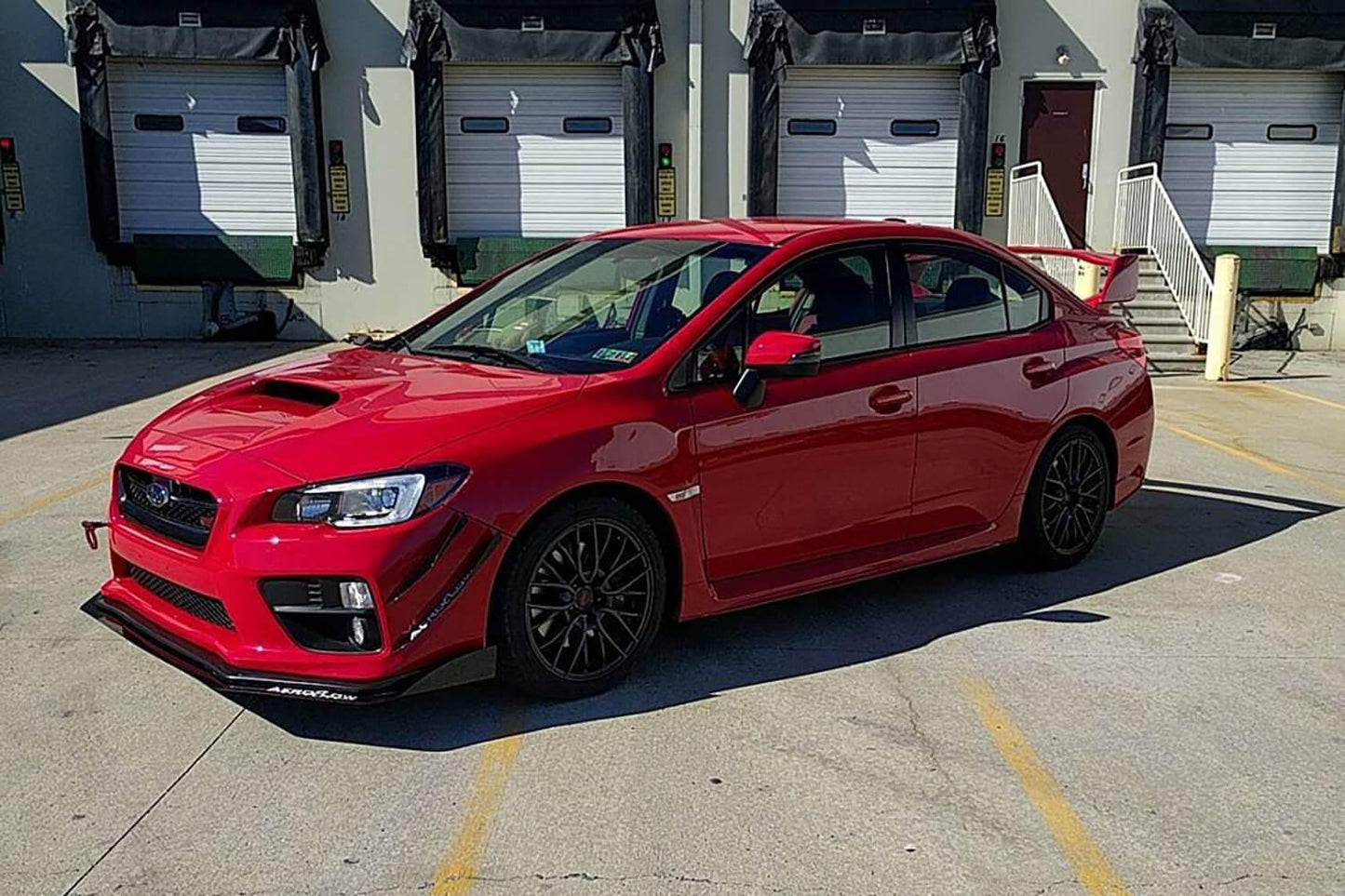 2015-2021 Subaru Wrx/Sti Front Splitter V2