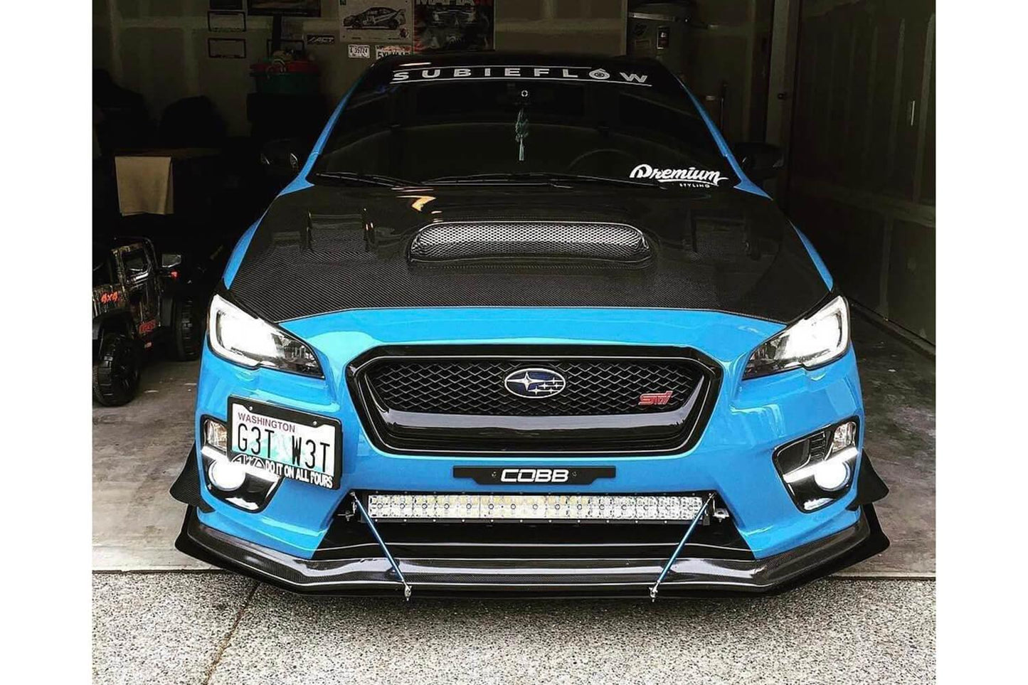2015-2021 Subaru Wrx/Sti Front Splitter V2