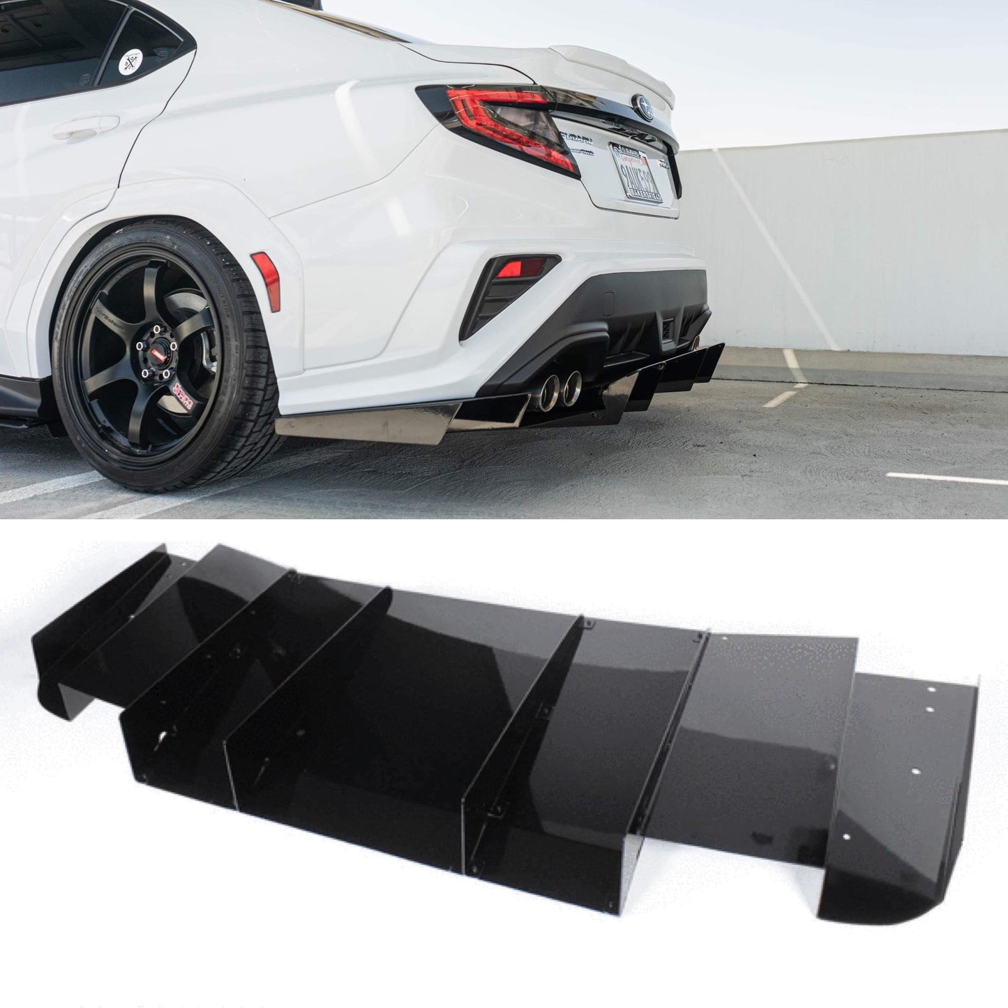 2022-2024 Subaru WRX Rear Diffuser V2
