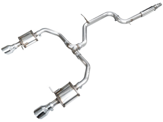 AWE 22-25 Volkswagen Jetta GLI Touring Edition Exhaust - Chrome Silver Tips