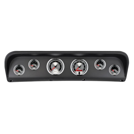 Autometer American Muscle Direct Fit Dash Kit 67-72 Ford F100 (2 x 3-3/8in. / 4 x 2-1/16in.)