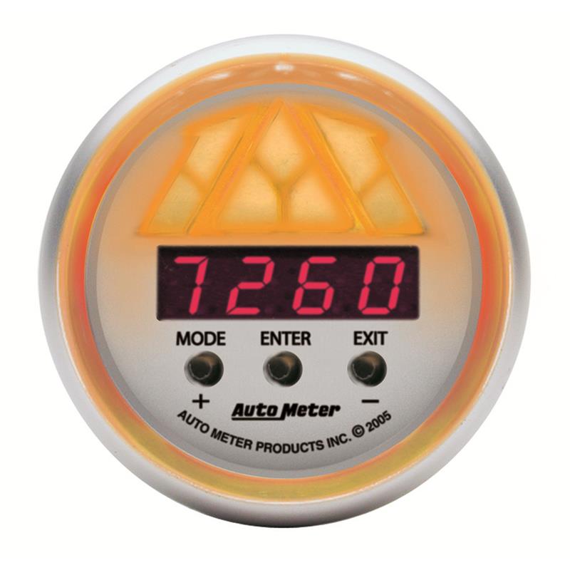 AutoMeter Gauge Tachometer Digital RPM W/ Led Shift Light Ultra-Lite