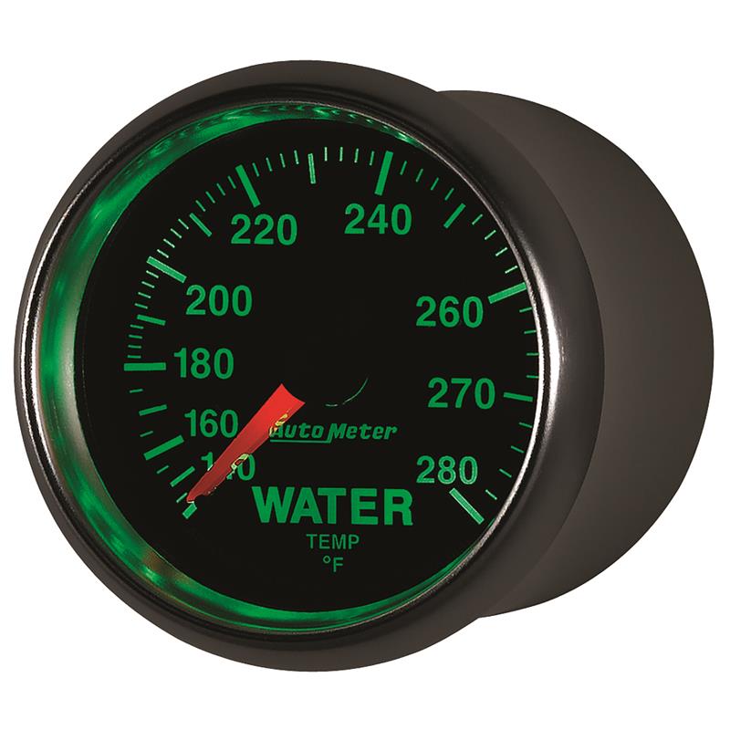 AutoMeter Gauge Water Temp 2-1/16in. 140-280 Deg. F Mechanical Gs
