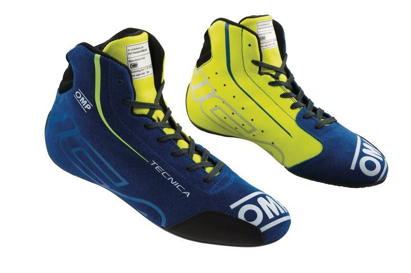 OMP TECNICA SHOES my2025 FIA 8856-2018 BLACK / RED SZ 45