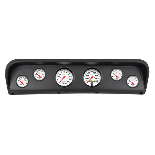 Autometer Phantom Direct Fit Dash Kit 67-72 Ford F100 (2 x 3-3/8in. / 4 x 2-1/16in.)