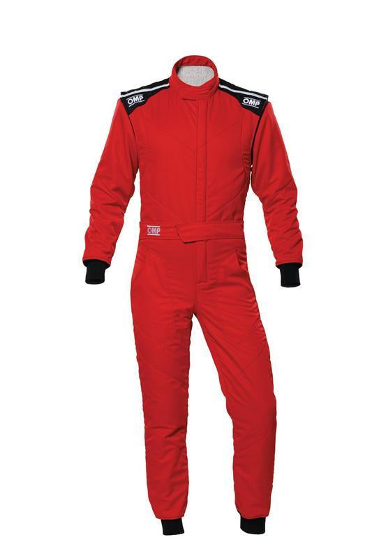 OMP FIRST-S OVERALL NAVY BLUE/CYAN SIZE 44 FIA 8856-2018 + SFI