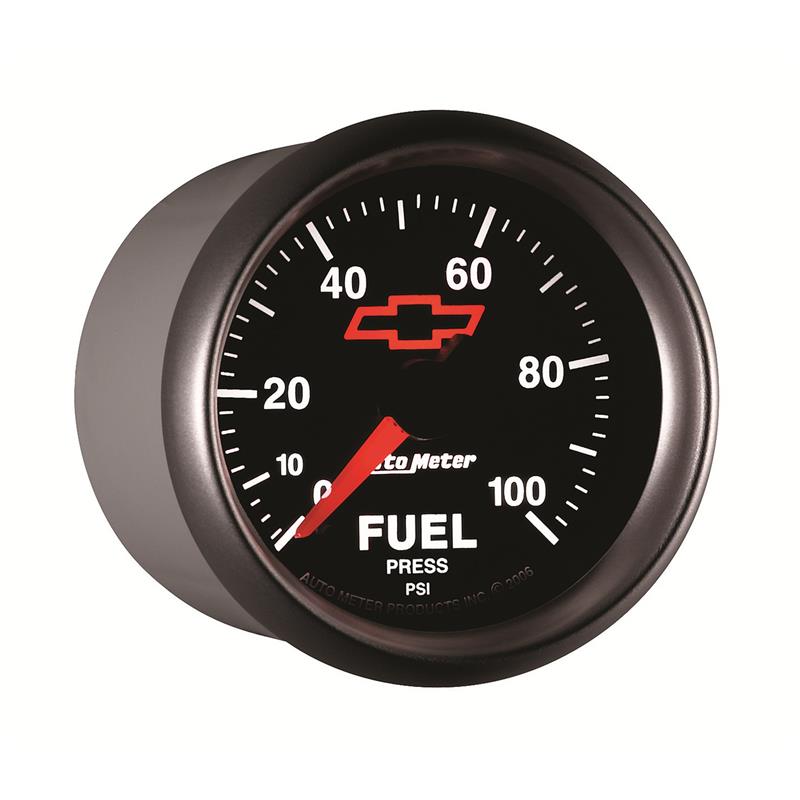 Autometer Sport-Comp II GM 52mm 0-100 PSI Full Sweep Electronic Fuel Pressure Gauge