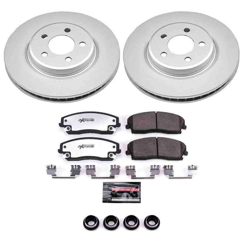 Power Stop 05-23 Chrysler 300 Front Z26 Coated Brake Kit