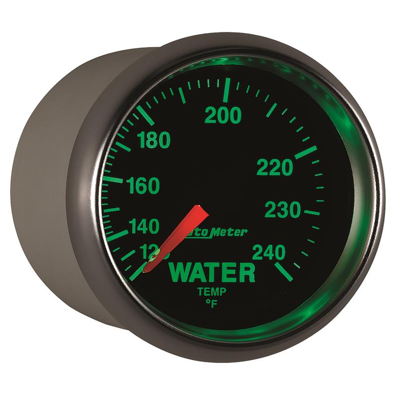 Autometer GS 52mm 120-240 Deg F Mechanical Water Temperature Gauge