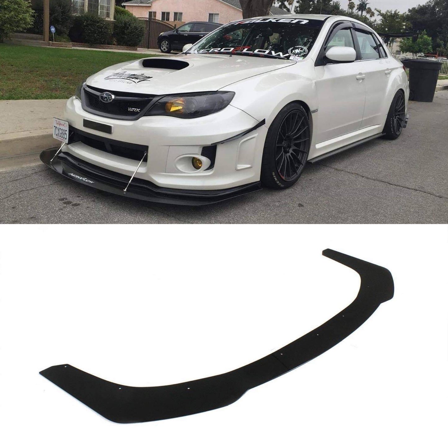 2008 - 2014 Subaru Wrx/Sti Front Splitter V1