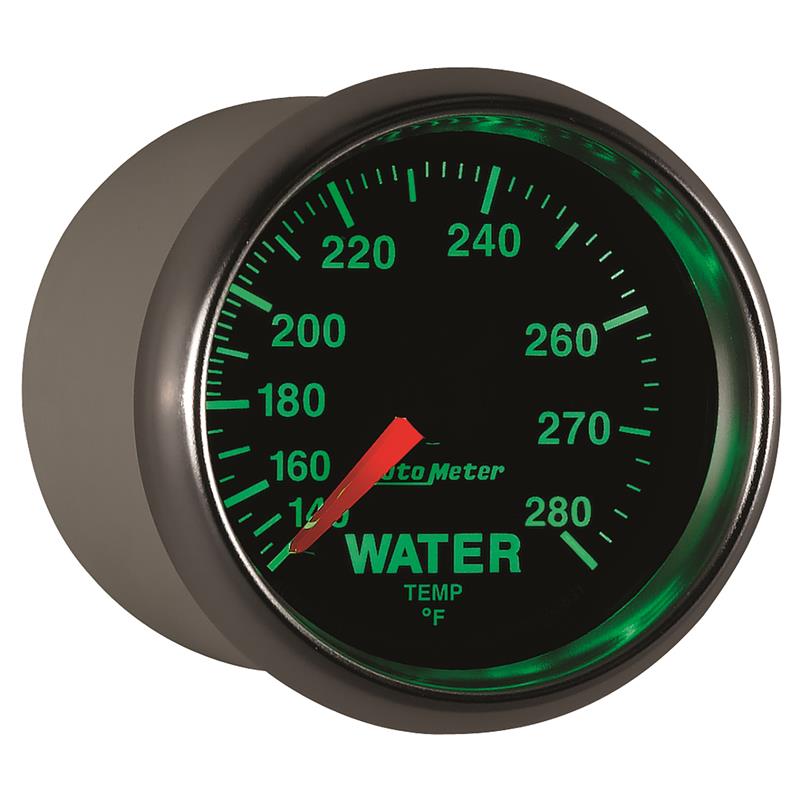 AutoMeter Gauge Water Temp 2-1/16in. 140-280 Deg. F Mechanical Gs