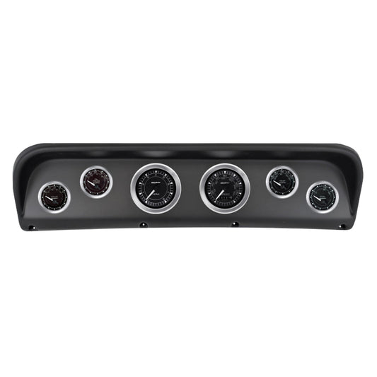 Autometer Chrono Direct Fit Dash Kit 67-72 Ford F100 (2 x 3-3/8in. / 4 x 2-1/16in.)