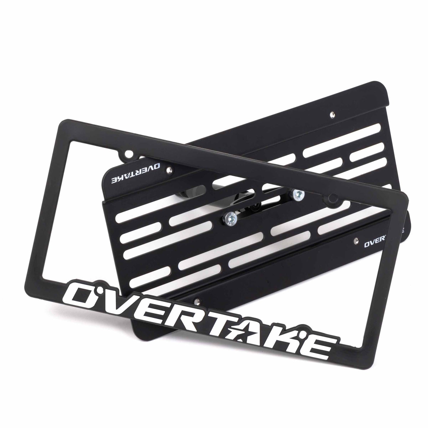 OVERTAKE MaxxAdjust License Plate Relocation Kit - Subaru 2015-2017 WRX, 2015-2017 STI, 2012-2016 Impreza, 2013-2017 Crosstrek