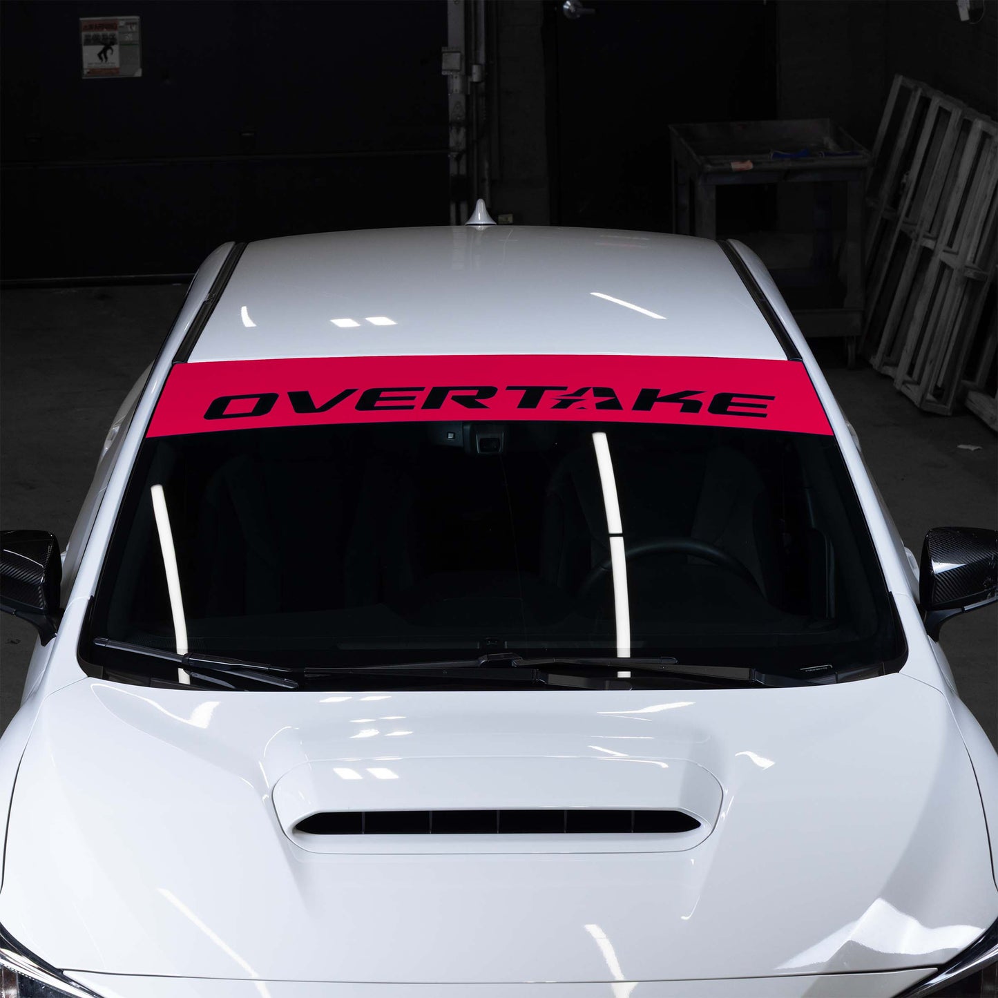 OVERTAKE Windshield Banner - Ships FREE!