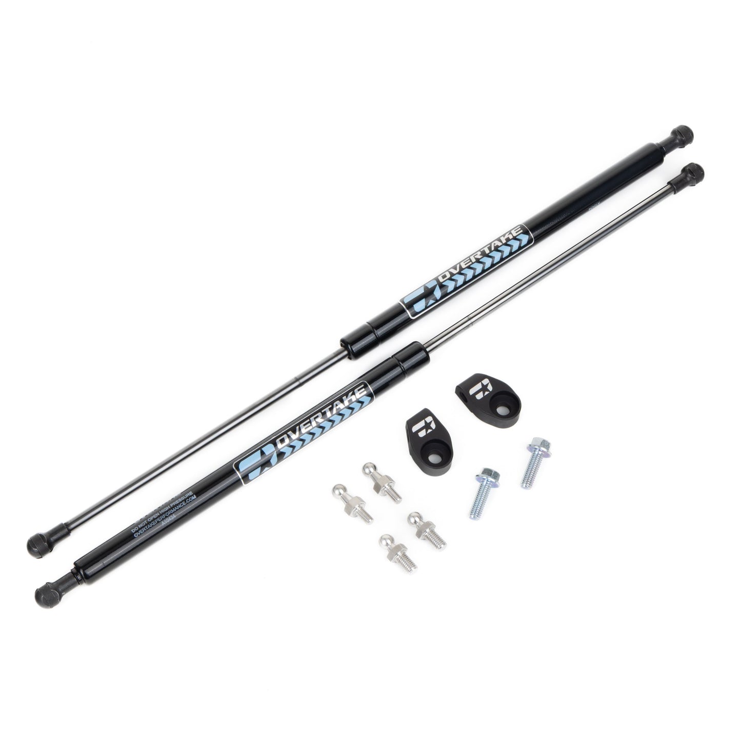 OVERTAKE Hi-Lift Hood Strut Kit - Subaru 2002-2007 WRX, 2004-2007 STI