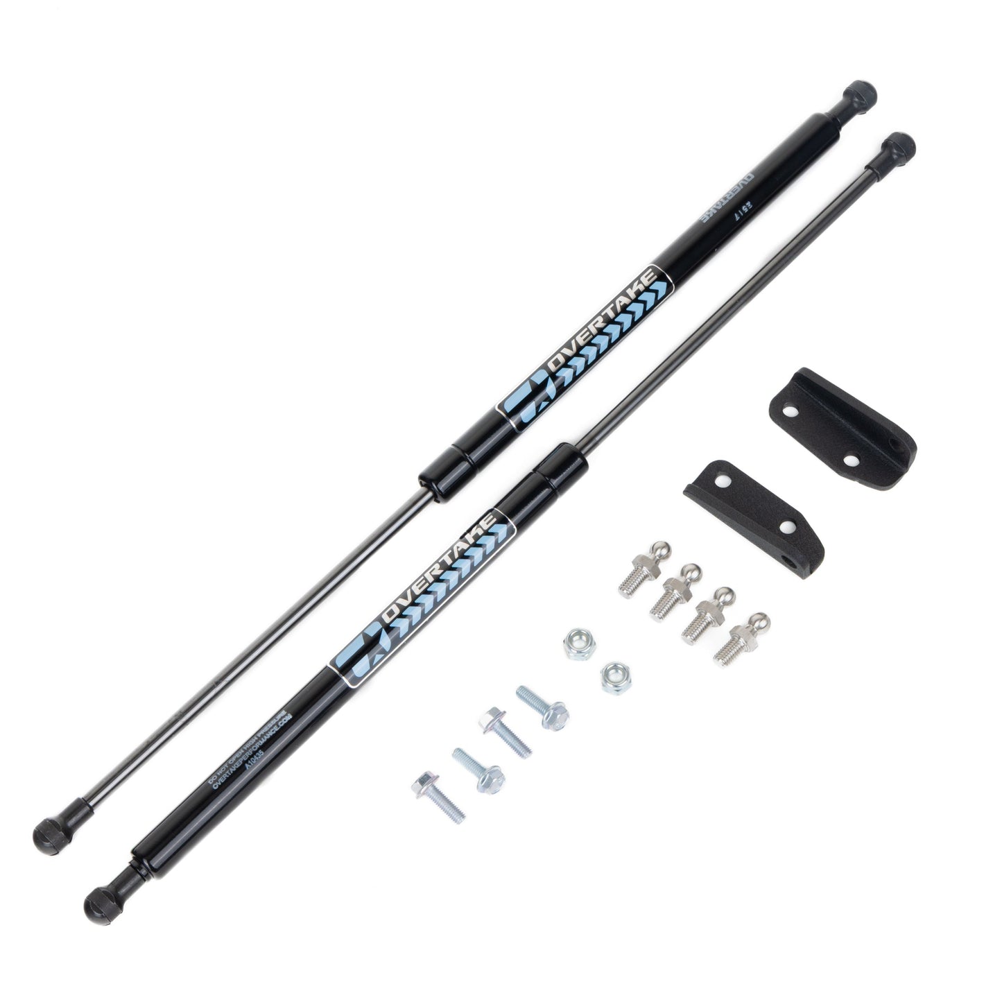 OVERTAKE Hi-Lift Hood Strut Kit - Subaru 2008-14 WRX, 2008-2014 STI