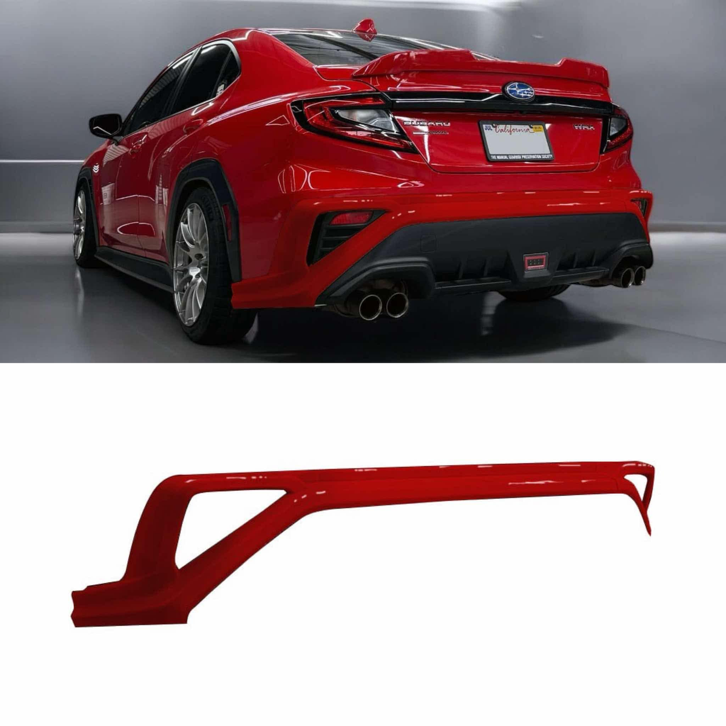 2022 - 2026 Subaru WRX AFD Paint Matched Rear Bumper