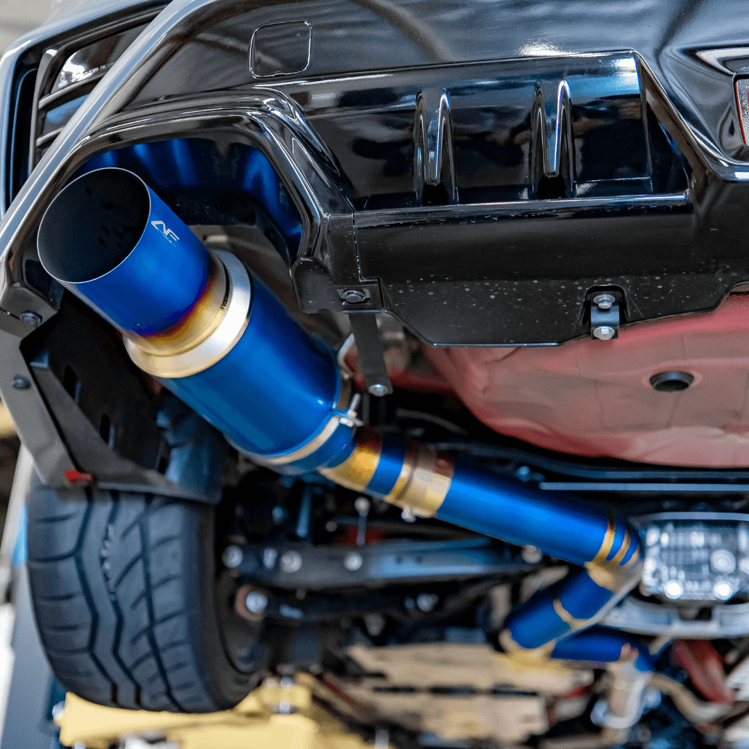 2022-2024 Subaru WRX AFD  F1 Titanium Single Exit Catback Exhaust
