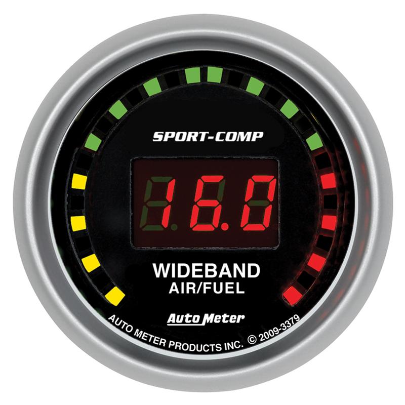 Autometer Sport-Comp 2-5/8in Wideband Air/Fuel Ratio Analog 8:1-18:1 AFR