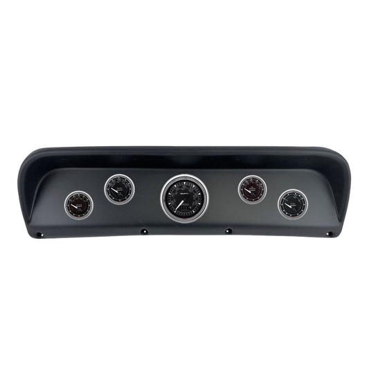 Autometer Chrono Chrome Direct Fit Dash Kit 67-72 Ford F100 (1 x 3-3/8in. / 4 x 2-1/16in.)
