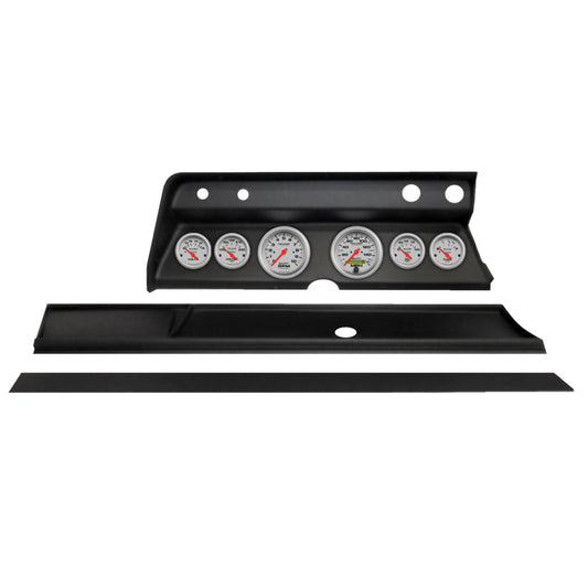 Autometer Ultra-Lite Direct Fit Dash Kit 1967 Chevy Chevelle (2 x 3-3/8in. / 4 x 2-1/16in.)