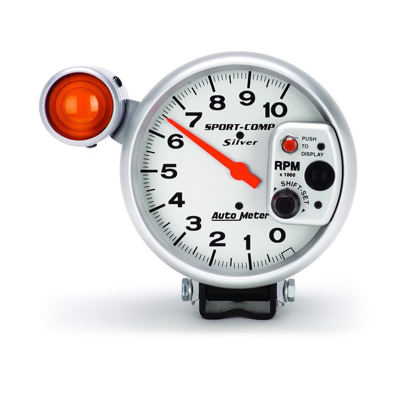 AutoMeter Gauge Tachometer Digital RPM W/ Led Shift Light Ultra-Lite