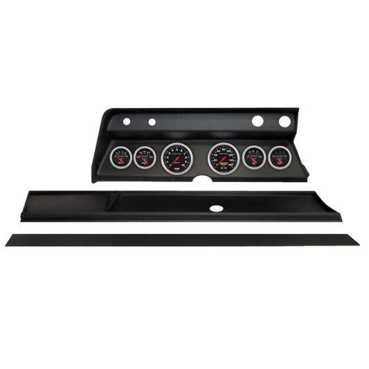 Autometer Sport-Comp Direct Fit Dash Kit 1967 Chevy Chevelle (2 x 3-3/8in. / 4 x 2-1/16in.)