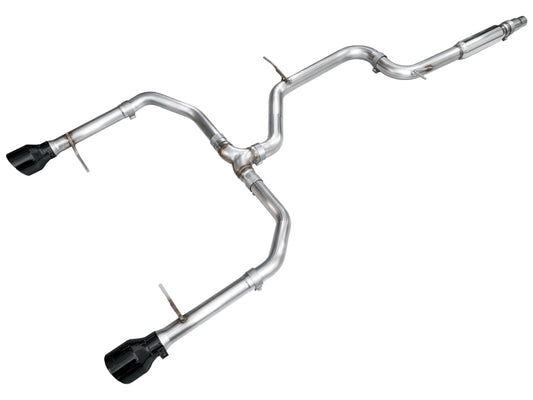 AWE 22-25 Volkswagen Jetta GLI Track Edition Exhaust - Diamond Black Tips