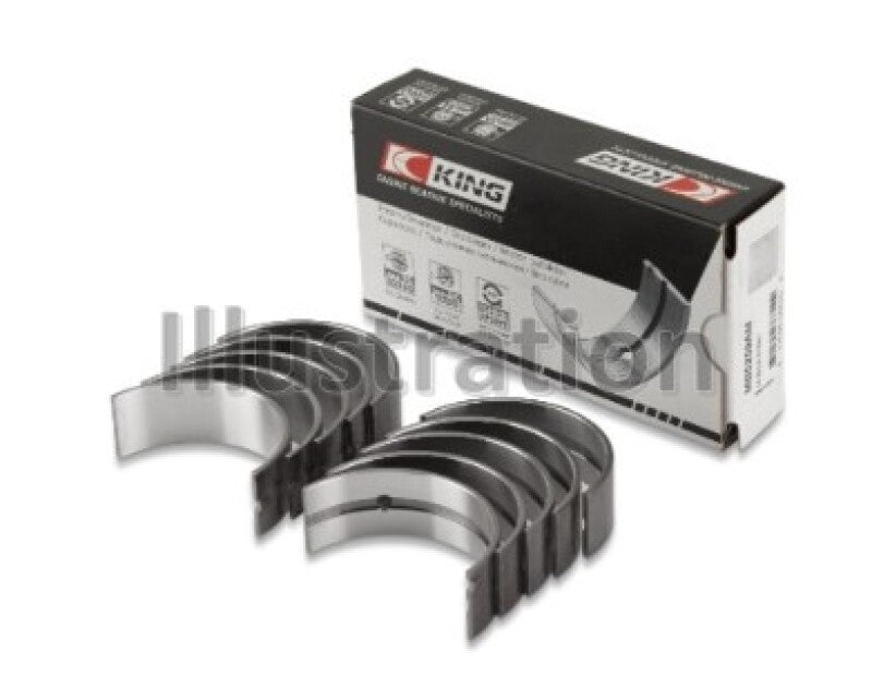King Engine Bearings Mitsubishi 4G63T/4G64 (Size 0.25) Main Bearing Set